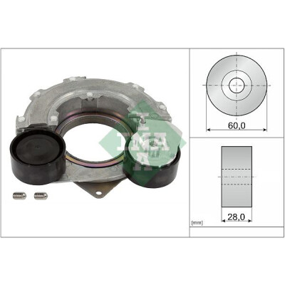 Tendicinghia, Cinghia Poly-V INA 534 0882 10