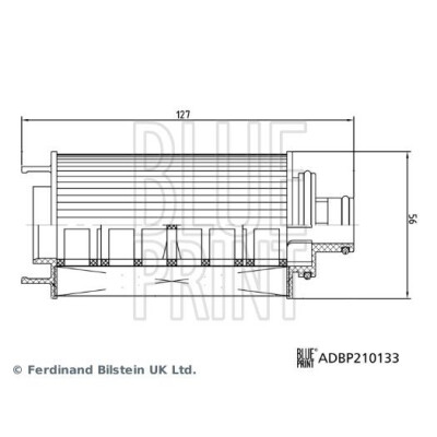 Filtro olio Blueprint ADBP210133