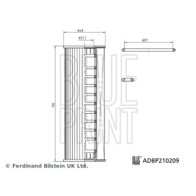 Filtro olio Blueprint ADBP210209