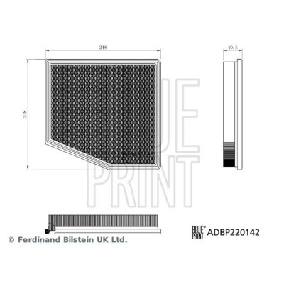 Filtro aria Blueprint ADBP220142