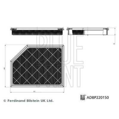 Filtro aria BLUEPRINT ADBP220150