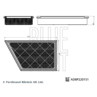 Filtro aria Blueprint ADBP220151