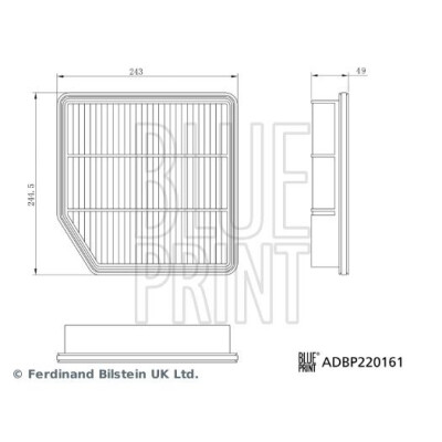 Filtro aria Blueprint ADBP220161