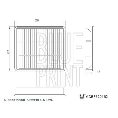 Filtro aria Blueprint ADBP220162