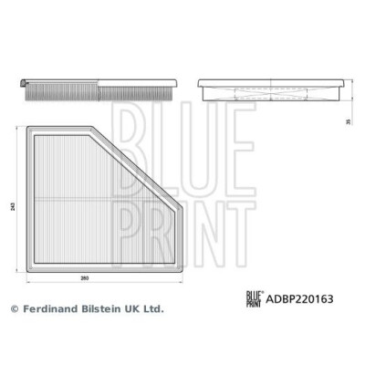 Filtro aria Blueprint ADBP220163