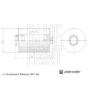 Filtro carburante BLUEPRINT ADBP230007