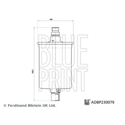 Filtro carburante BLUEPRINT ADBP230079