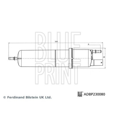 Filtro carburante BLUEPRINT ADBP230080