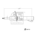 Ammortizzatore FEBI BILSTEIN 193112
