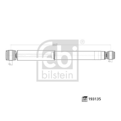 Ammortizzatore FEBI BILSTEIN 193135