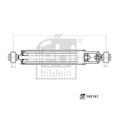 Ammortizzatore FEBI BILSTEIN 193141