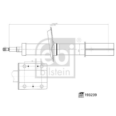 Ammortizzatore FEBI BILSTEIN 193239