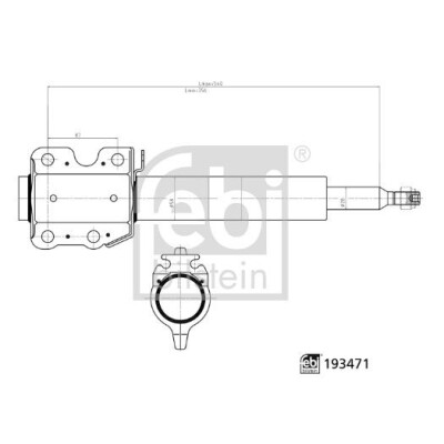 Ammortizzatore FEBI BILSTEIN 193471