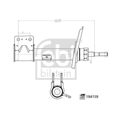 Ammortizzatore FEBI BILSTEIN 194159