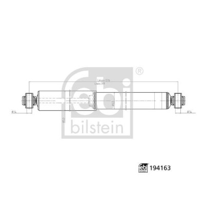 Ammortizzatore FEBI BILSTEIN 194163