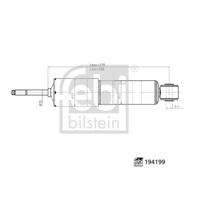 Ammortizzatore FEBI BILSTEIN 194199
