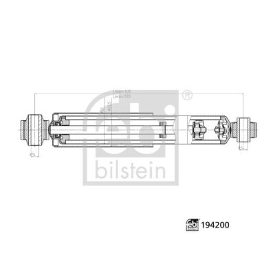 Ammortizzatore FEBI BILSTEIN 194200