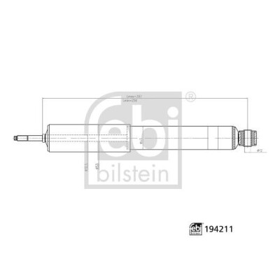 Ammortizzatore FEBI BILSTEIN 194211