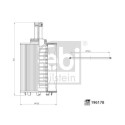 Filtro olio FEBI BILSTEIN 196178