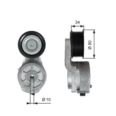 Tendicinghia, Cinghia Poly-V