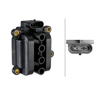 Bobina di accensione HELLA 5DA 358 102-151