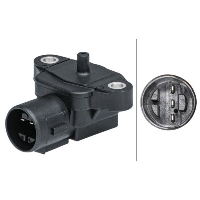 Sensore, pressione collettore di aspirazione HELLA 6PP 009 403-001