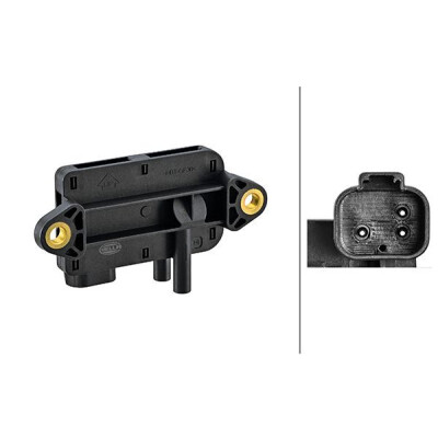 Sensore, pressione gas di scarico HELLA 6PP 009 409-681