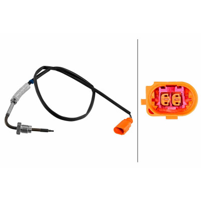 Sensore, temperatura gas di scarico HELLA 6PT 010 376-621