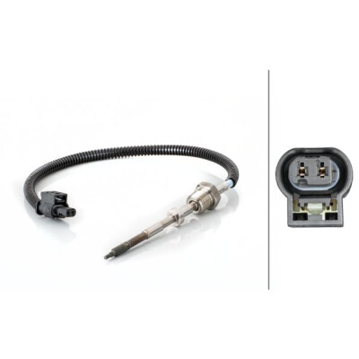 Sensore, temperatura gas di scarico HELLA 6PT 014 494-521
