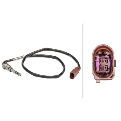Sensore, temperatura gas di scarico HELLA 6PT 358 181-011