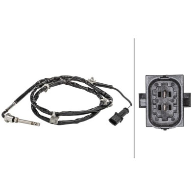 Sensore, temperatura gas di scarico HELLA 6PT 358 181-071