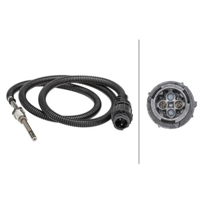 Sensore, temperatura gas di scarico HELLA 6PT 358 181-331