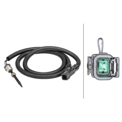 Sensore, temperatura gas di scarico HELLA 6PT 358 181-341