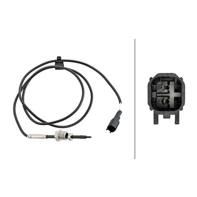 Sensore, temperatura gas di scarico HELLA 6PT 358 181-781