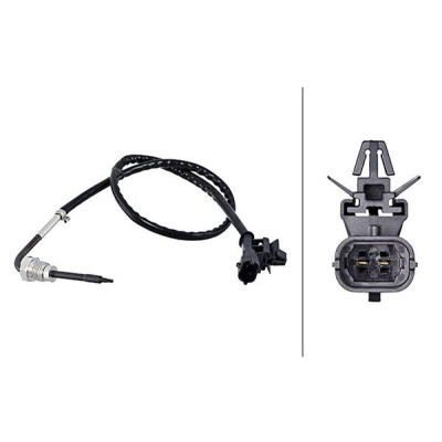 Sensore, temperatura gas di scarico HELLA 6PT 358 181-831