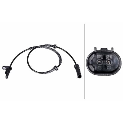 Sensore, velocità ruota HELLA 6PU 358 216-541