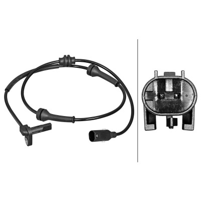 Sensore, velocità ruota HELLA 6PU 358 217-131