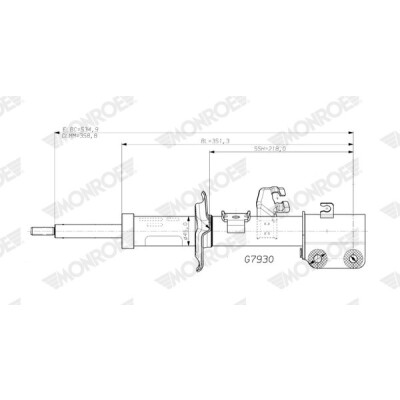 Ammortizzatore MONROE G7930