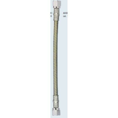 TUBO DI ACCIAIO. 550 MM. UNIV. NERO