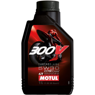 Olio MOTUL 300V FLRoad Racing 5W30 4T 1L