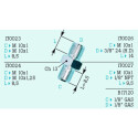 RIDUZIONE M10X1 -M10X1.25 ACCIAIO
