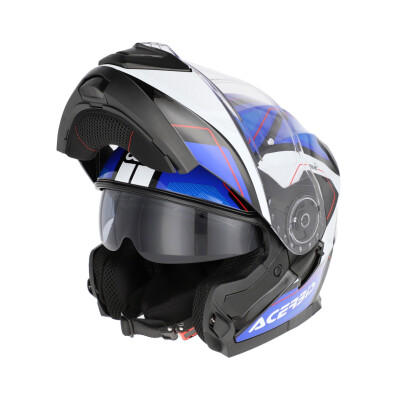 SEREL 2206 casco blu e bianco taglia M