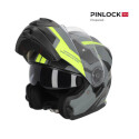 Casco Serel 2206 Nero Rosso XS