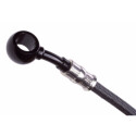 TUBO CARBOTEC 290 MM. CON 2 B15073 NERO