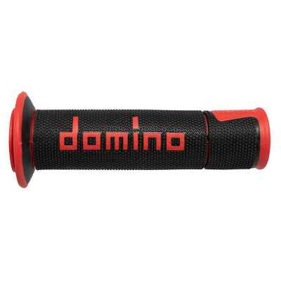 Manopole Domino A450 nere rosse