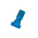 VITE 10X1,25 ALLUMINIO BLU
