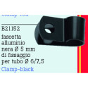 MORSETTO IN ALLUMINIO NERO