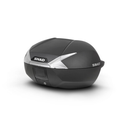 Bauletto moto SHAD SH47 bianco D0B47106