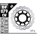 Disco flottante completo GALFER Wave (C. Alu.) 296x