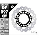 Disco flottante completo GALFER Wave (alluminio) 296x DF097CW